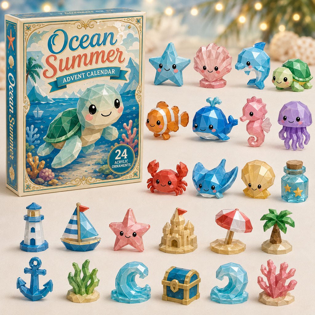 Ocean Tropical advent calendar