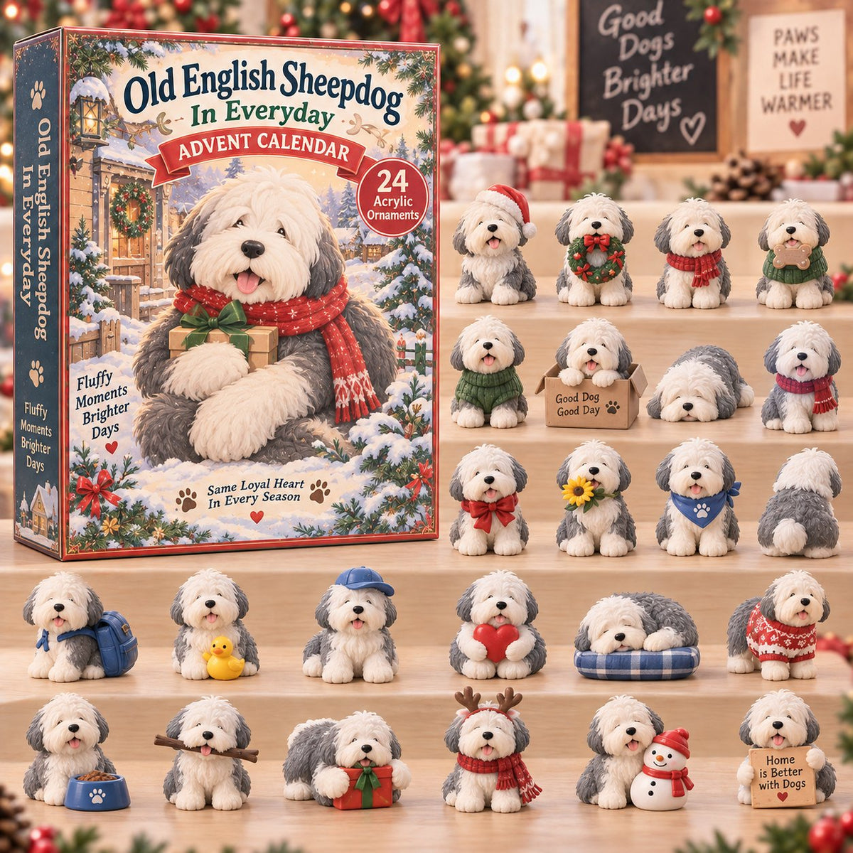 Old English Sheepdog In Everyday advent calendar