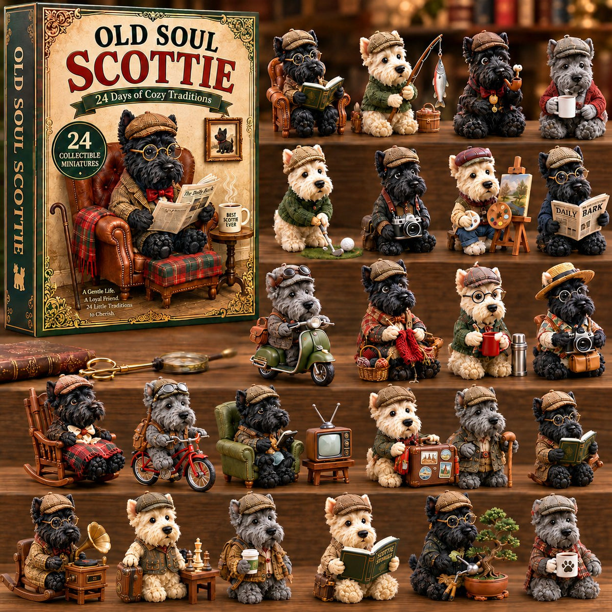 Old Soul Scottie 24-Day advent calendar