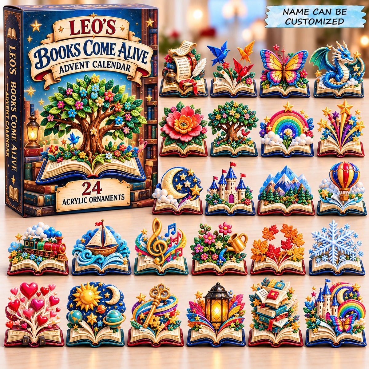 Open Book advent calendar
