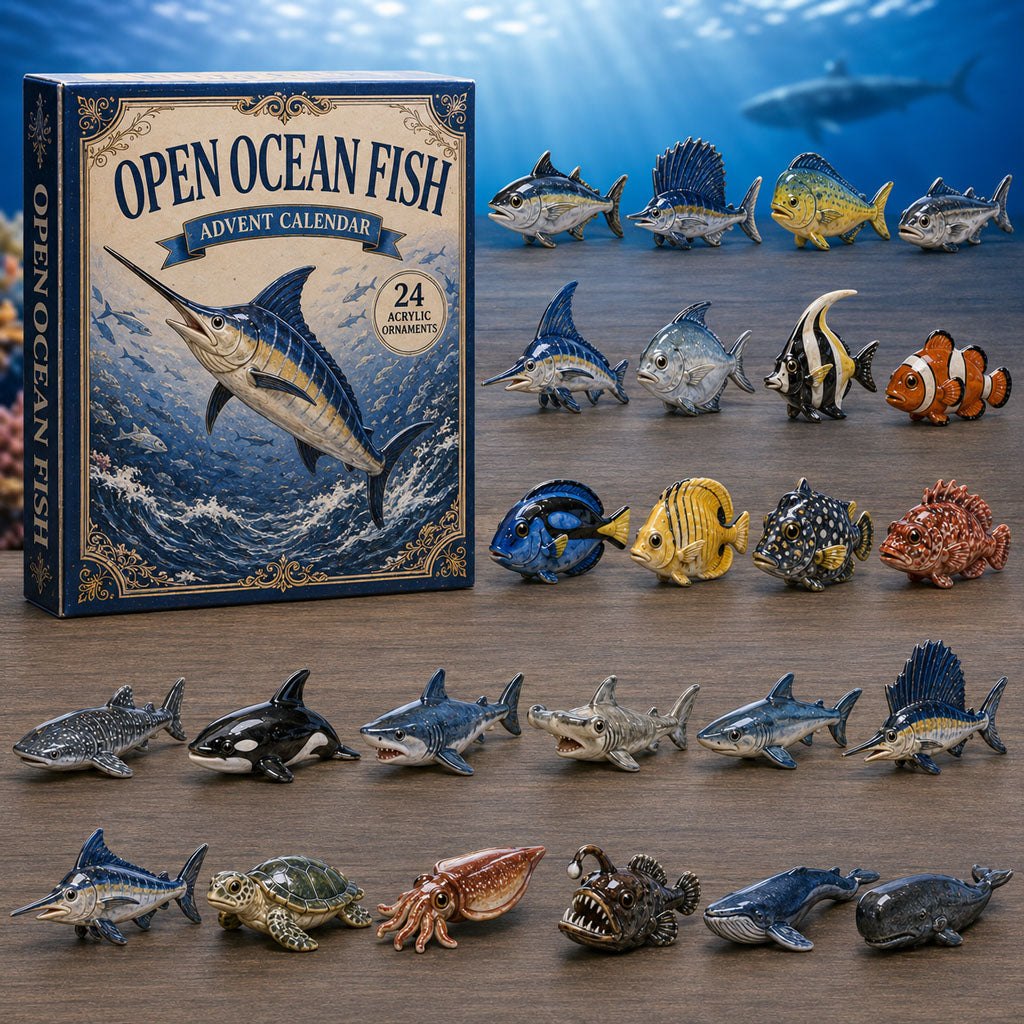 Open Ocean Fish advent calendar