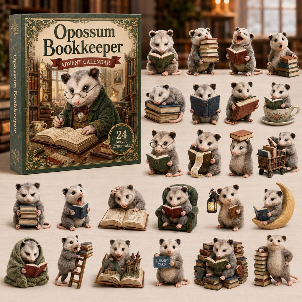 Opossum Bookkeeper advent calendar