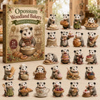 Opossum Woodland Bakery advent calendar