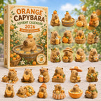 Orange Capybara advent calendar