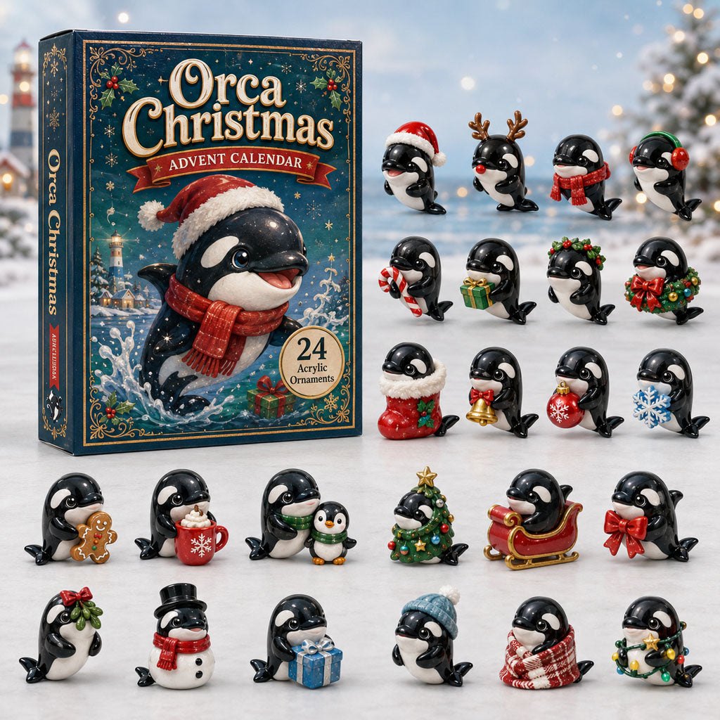 Orca Christmas advent calendar