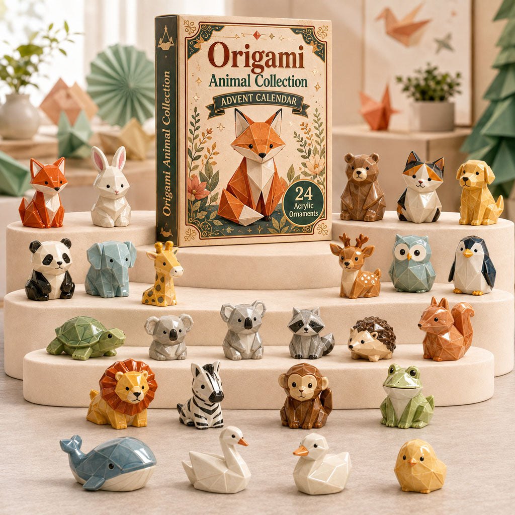 Origami Animal Collection advent calendar