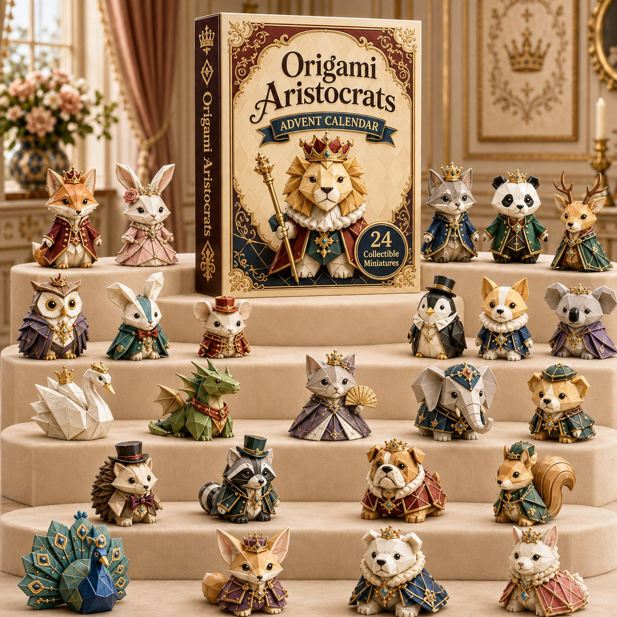 Origami Aristocrats 24-Day advent calendar