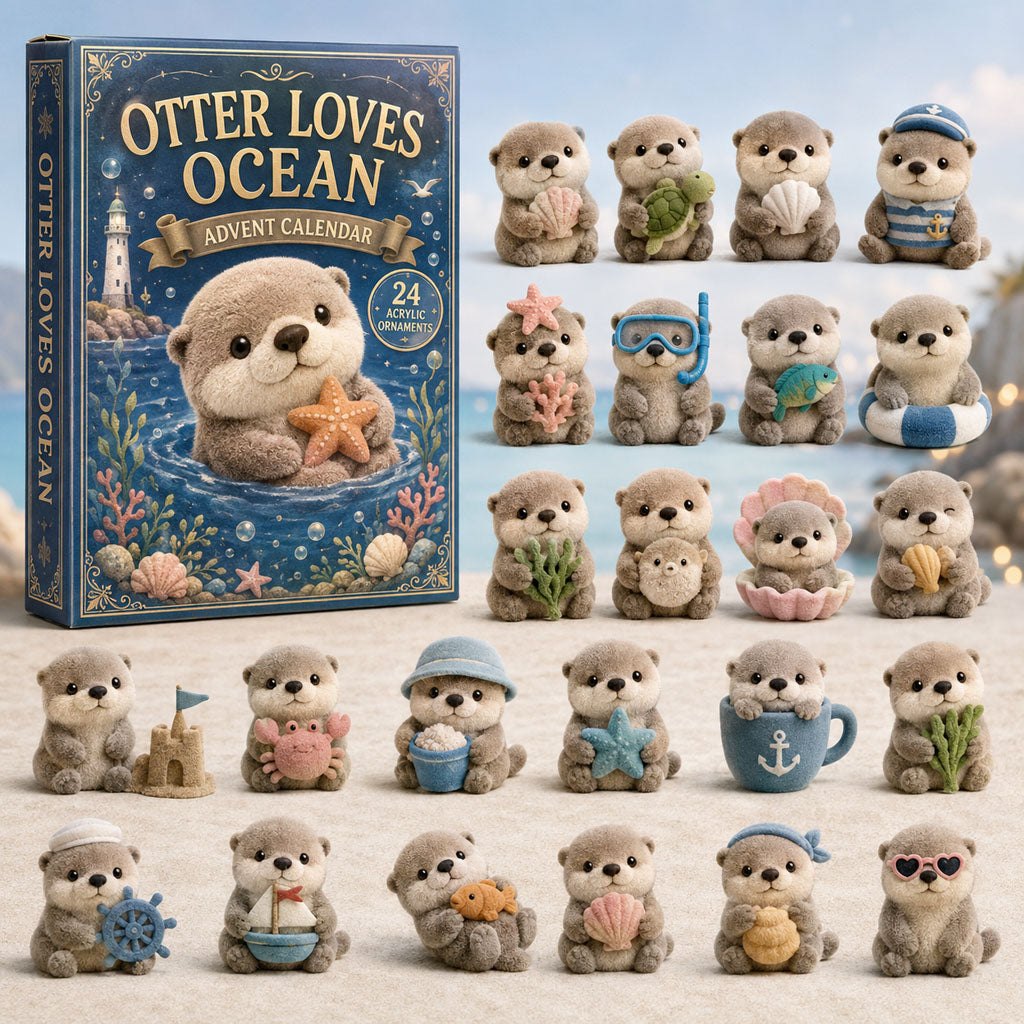 Otter Loves Ocean advent calendar