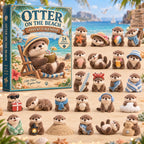 Otter On Beach advent calendar