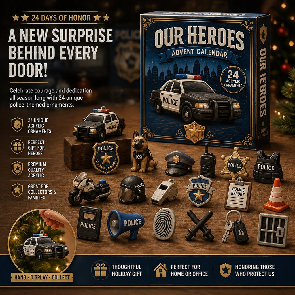 Our Heroes Police advent calendar