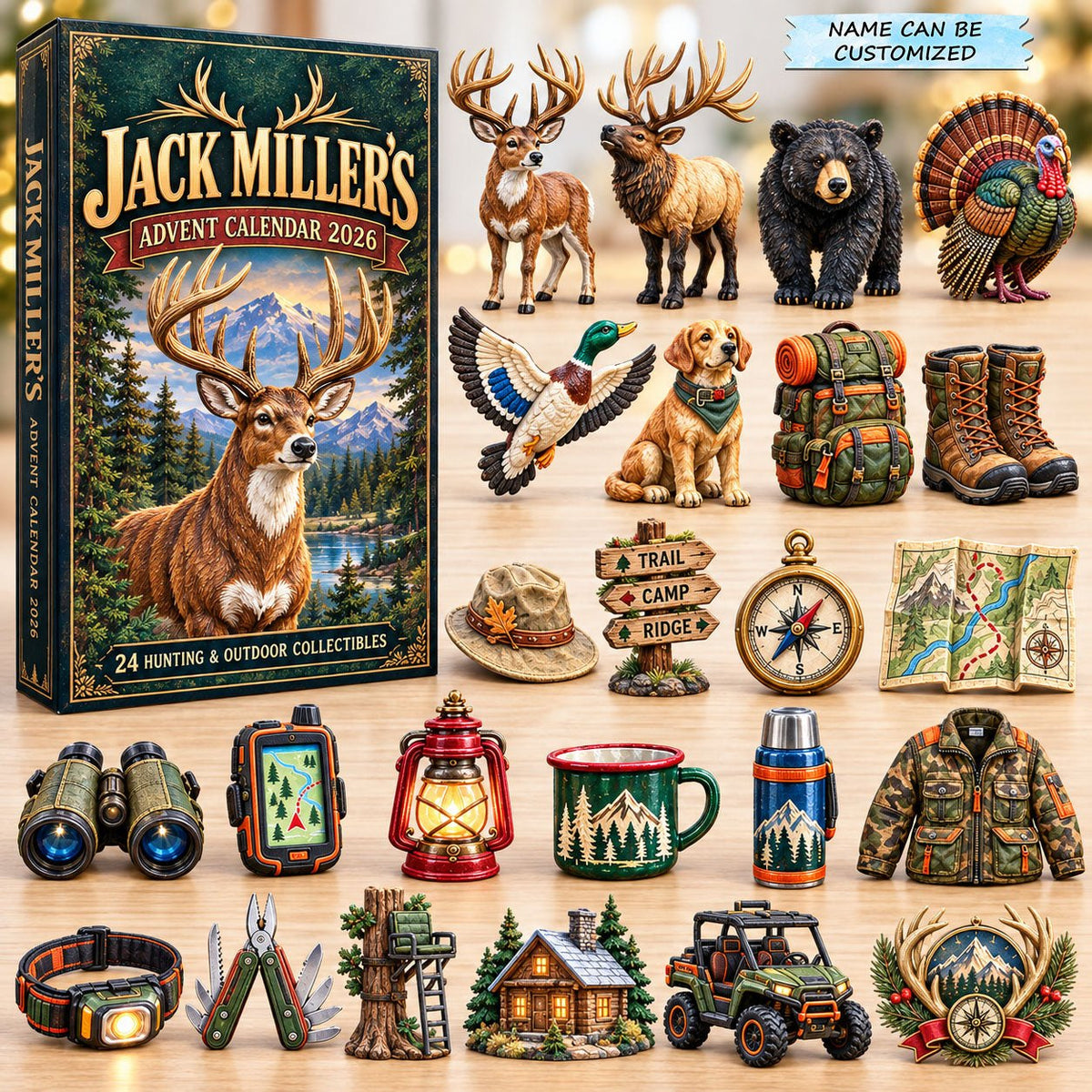 Outdoor Hunting Expedition advent calendar