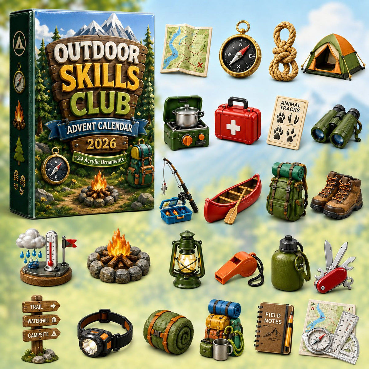 Outdoor Skills Club advent calendar