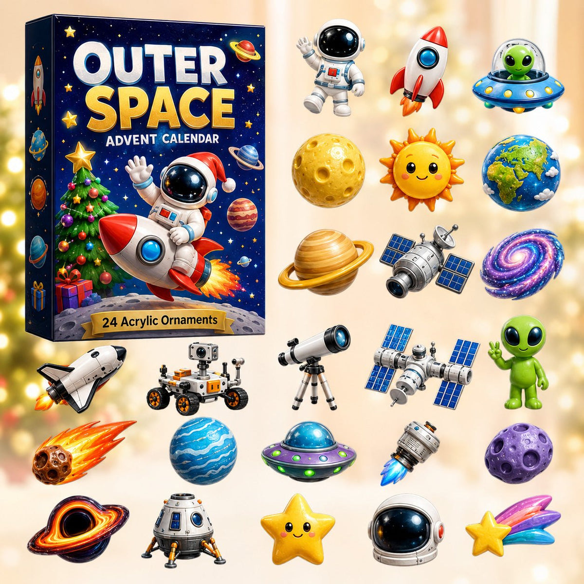 Outer Space advent calendar