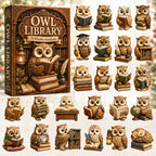 Owl Library advent calendar
