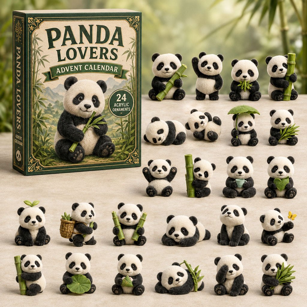Panda Bamboo advent calendar