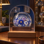 Paperweight Collector Acrylic Night Light with original printed optical 3D artwork