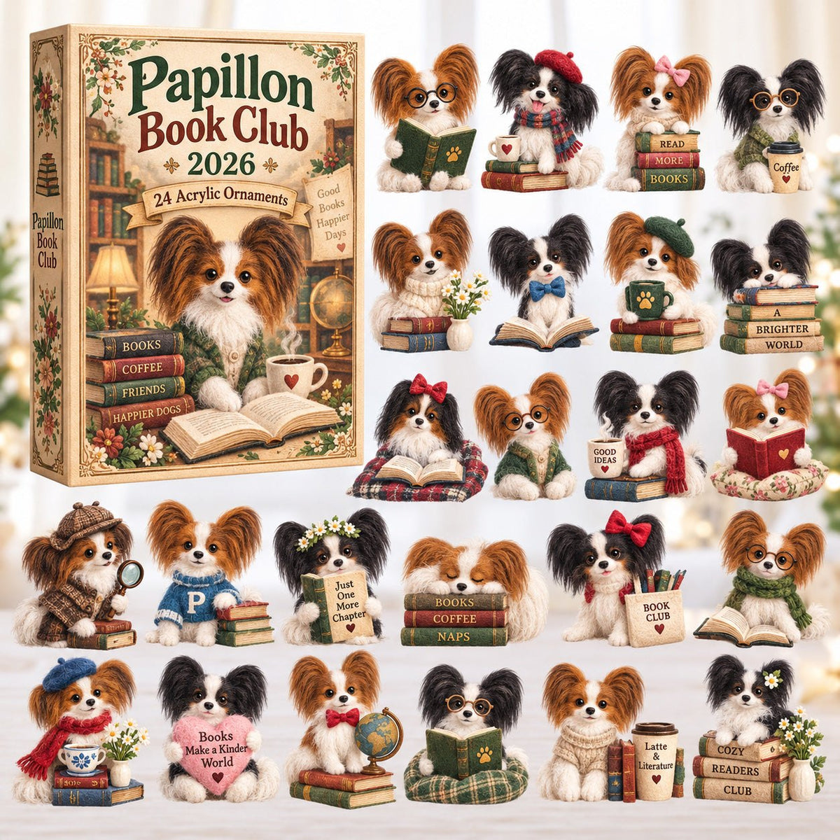 Papillon Book Club advent calendar