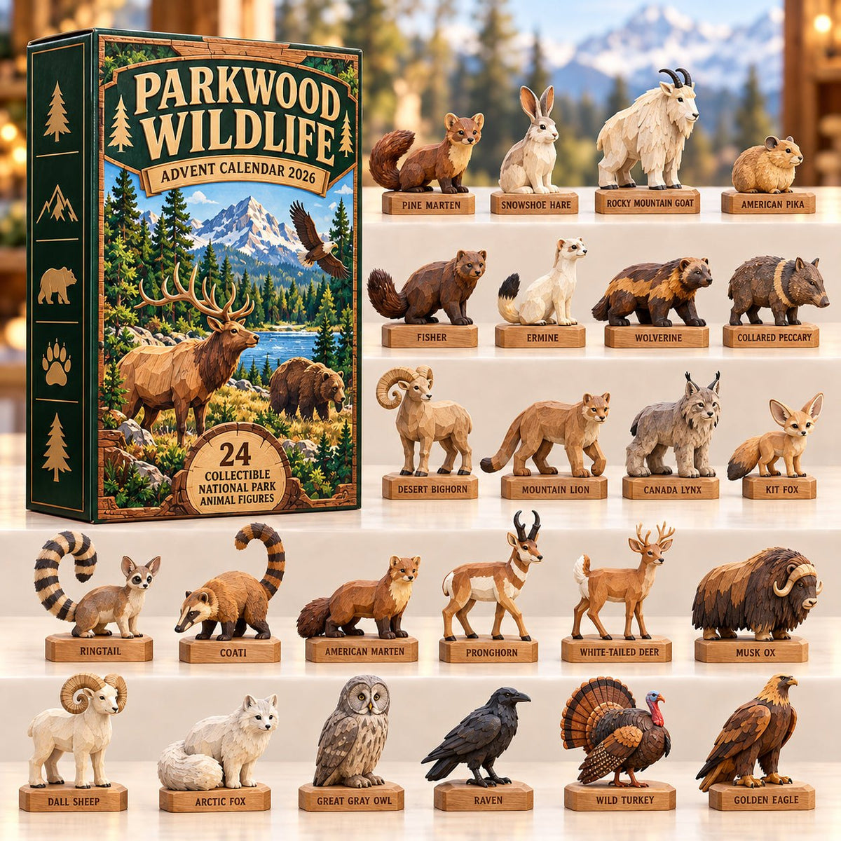 Parkwood Wildlife advent calendar