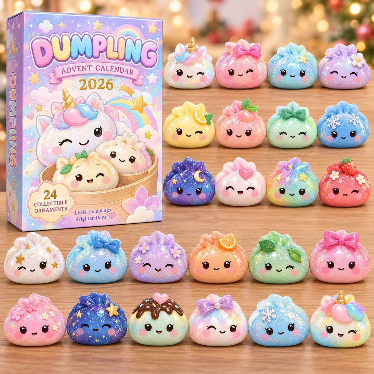 Pastel Dumpling Magic advent calendar