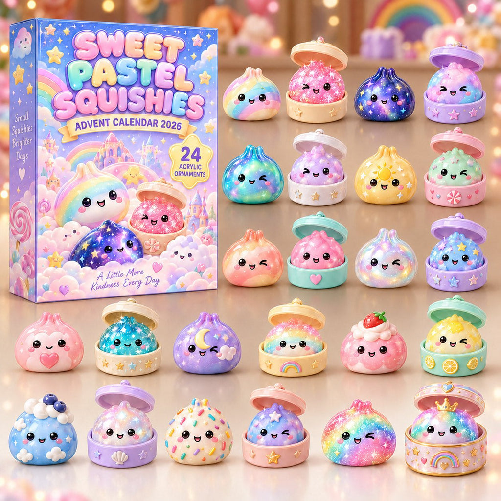 Pastel Squishy advent calendar
