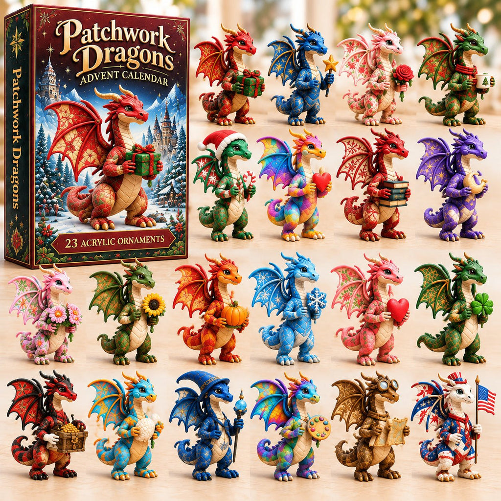 Patchwork Dragon advent calendar