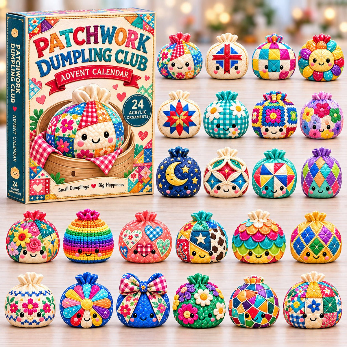 Patchwork Dumpling Club advent calendar
