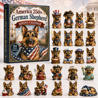 Patriot Shepherd advent calendar