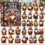 Patriotic Gnome advent calendar