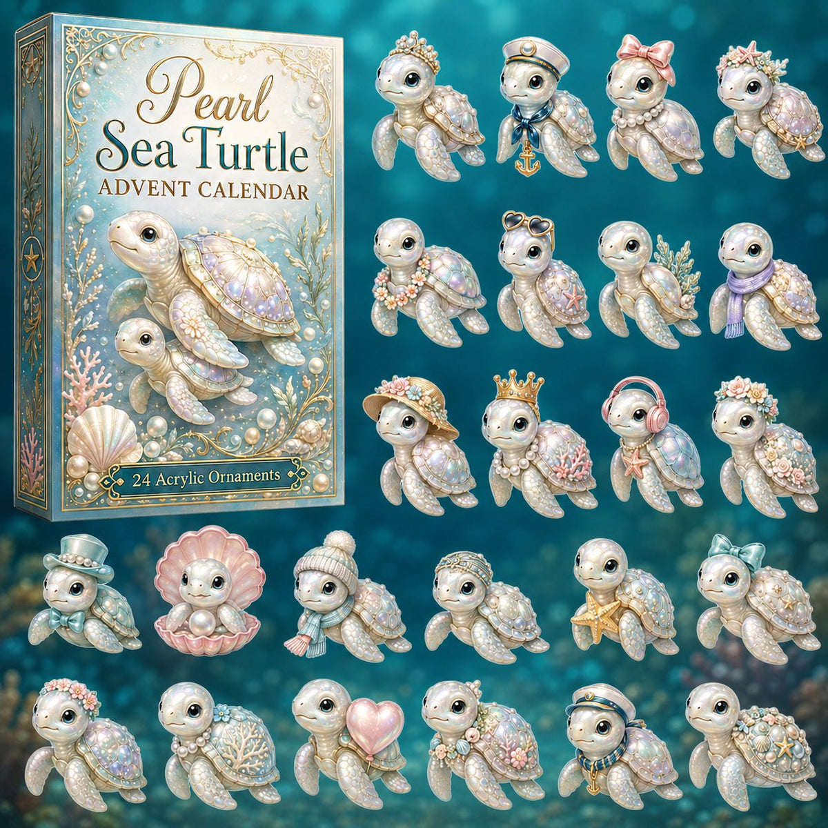 Pearl Baby Turtle advent calendar