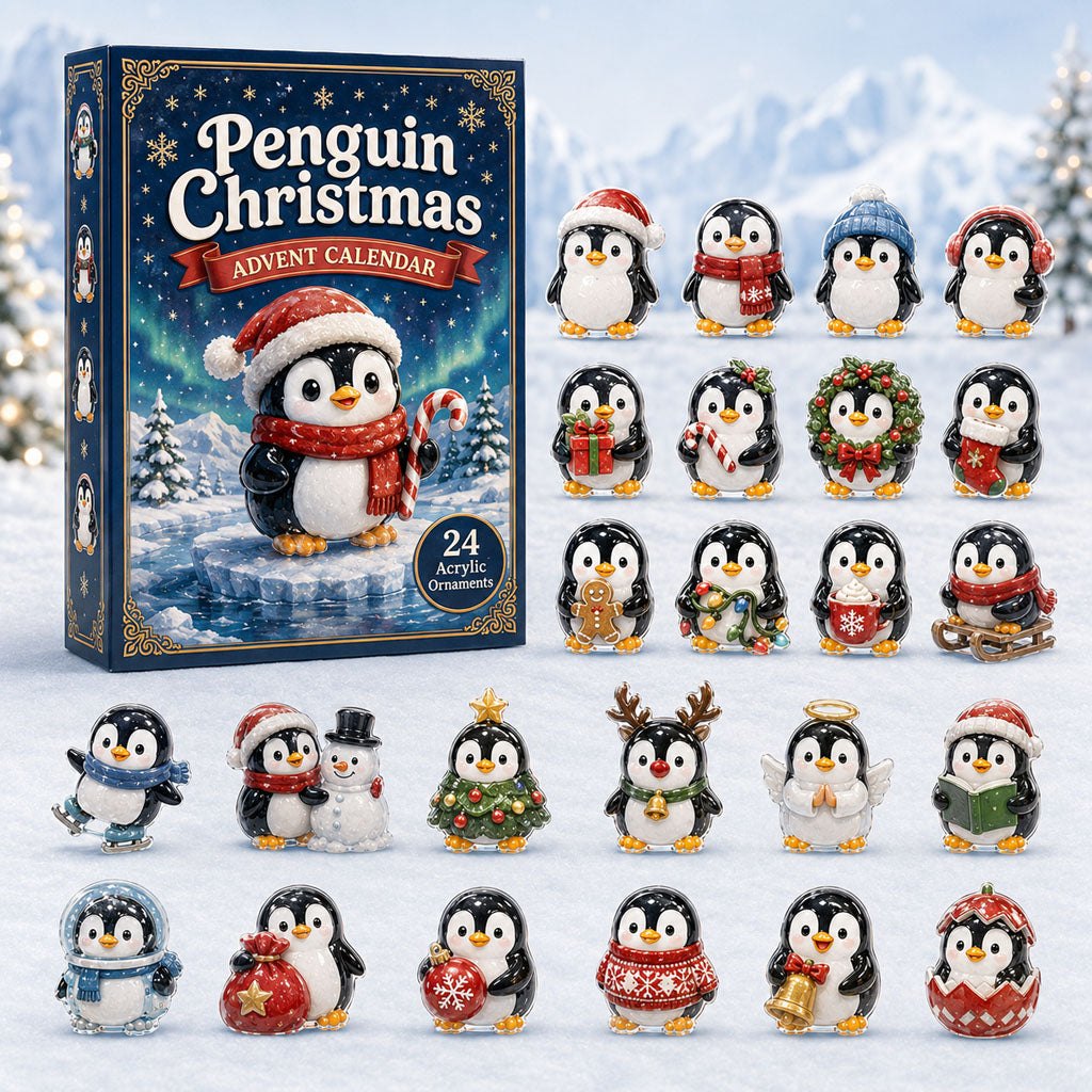 Penguin Christmas advent calendar