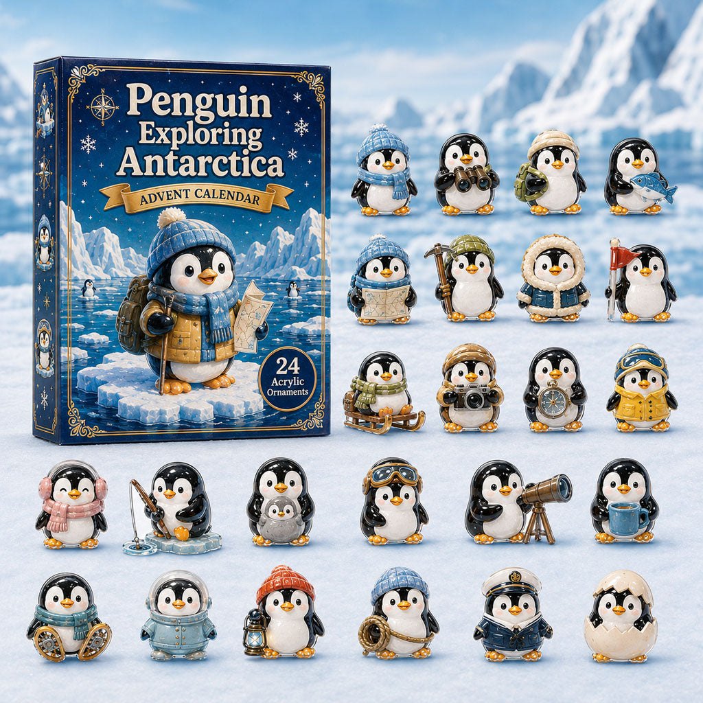 Penguin Exploring Antarctica advent calendar