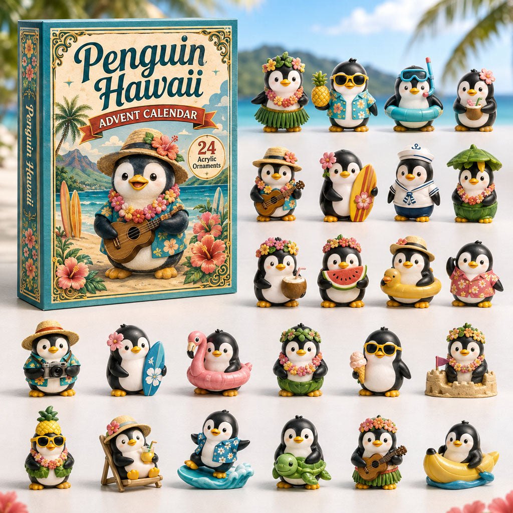 Penguin Hawaii Ocean advent calendar