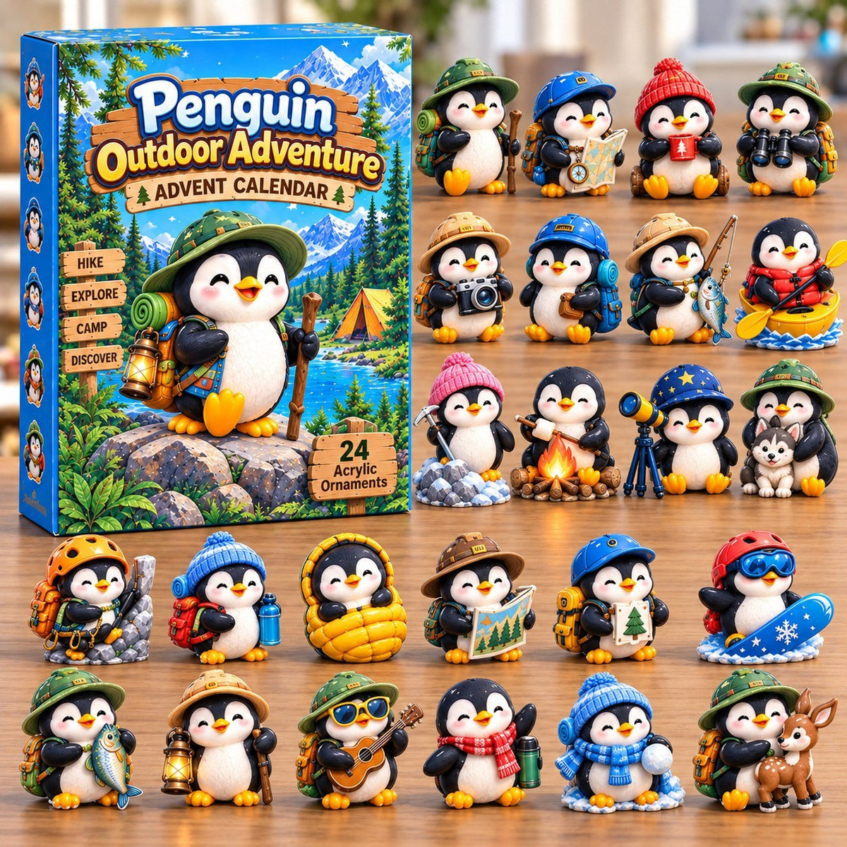 Penguin Outdoor Adventure advent calendar