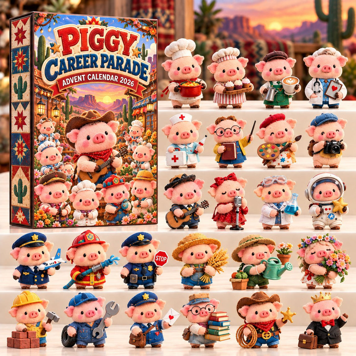 Piggy Career Parade advent calendar