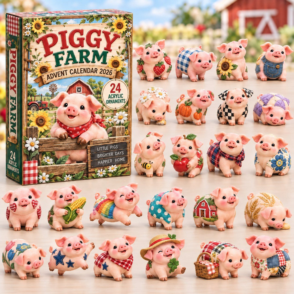 Piggy Farm advent calendar