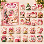 Pink Christmas Dumpling advent calendar