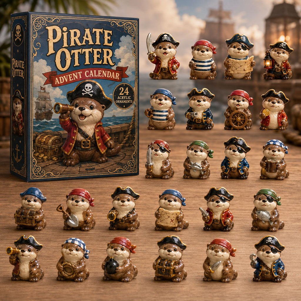 Pirate Otter advent calendar