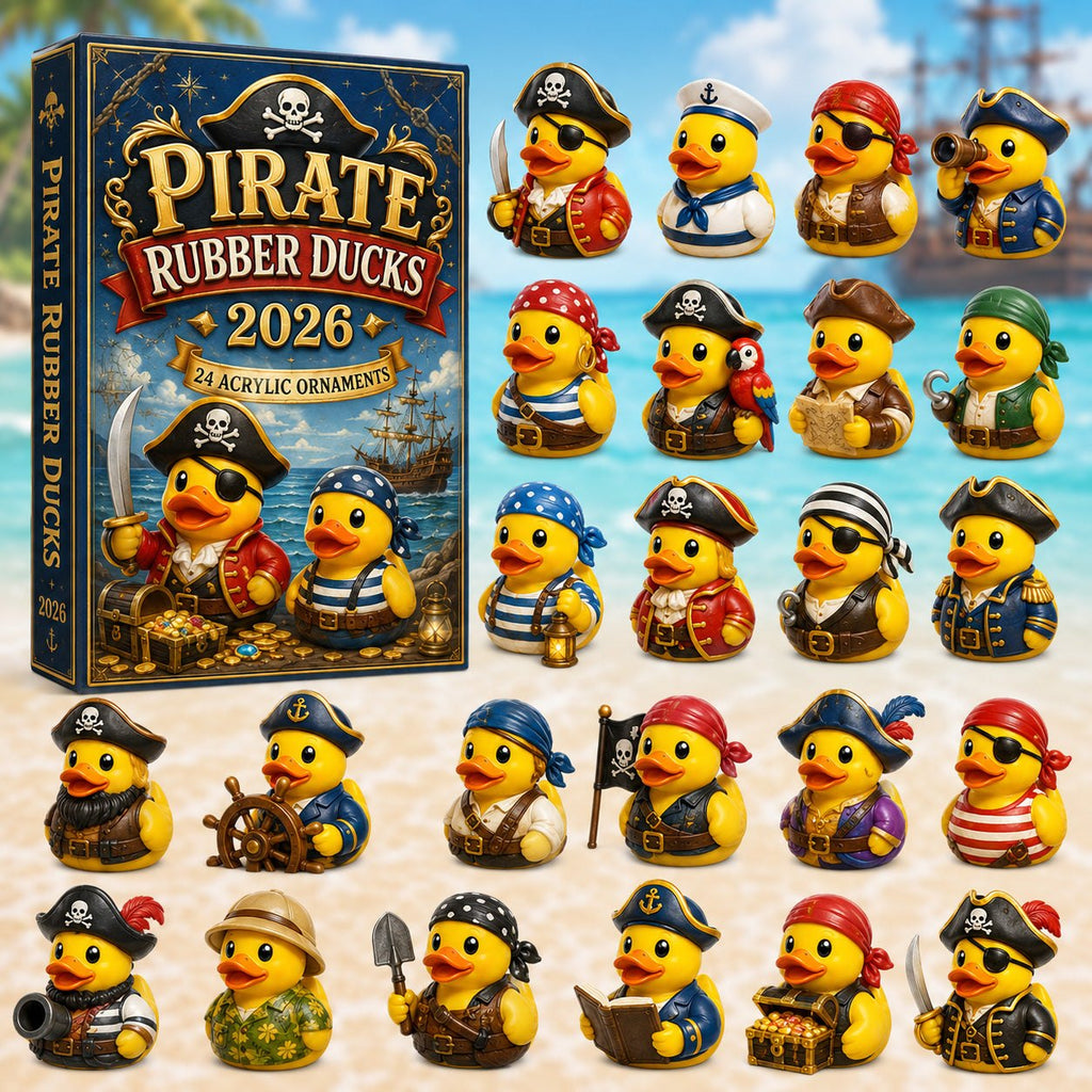 Pirate Rubber Ducks advent calendar