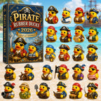 Pirate Rubber Ducks advent calendar