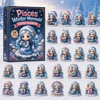 Pisces Winter Mermaid advent calendar