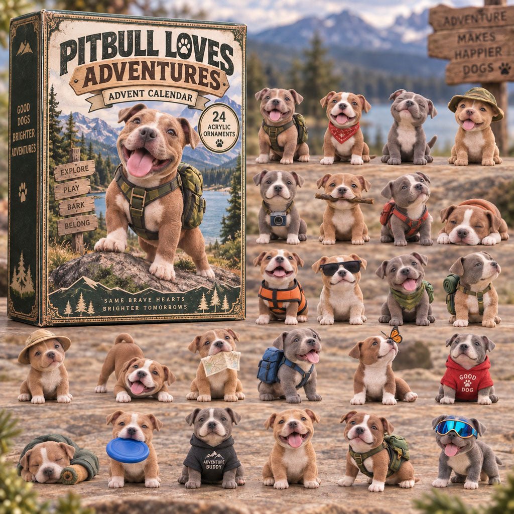 Pitbull Loves Adventures advent calendar