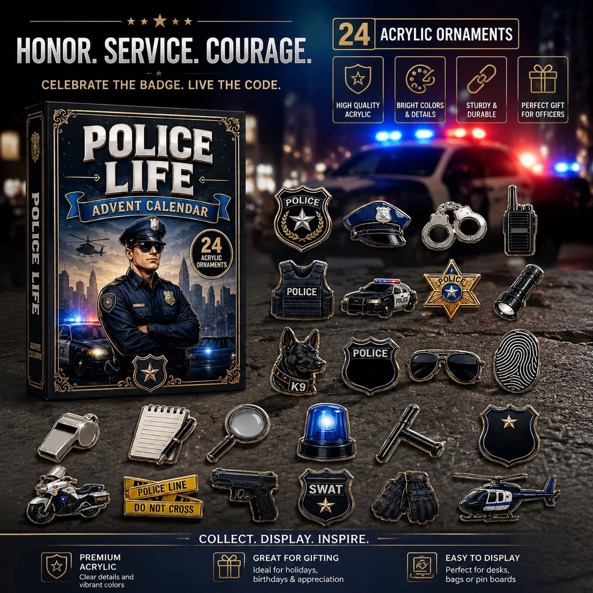 Police Life Hero advent calendar