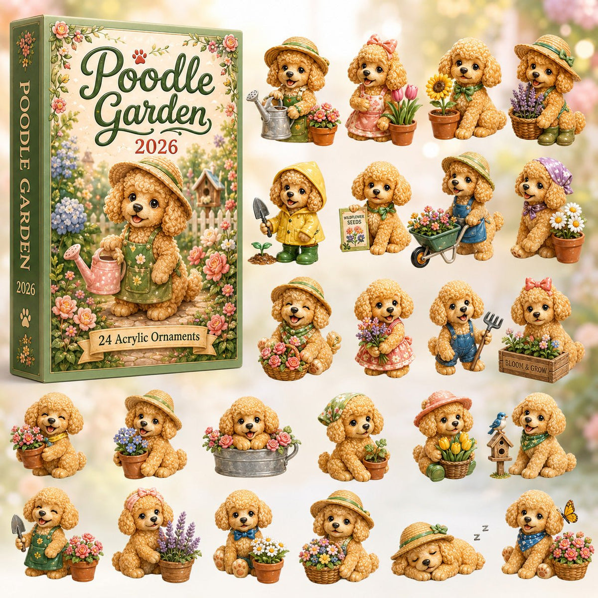 Poodle Garden advent calendar