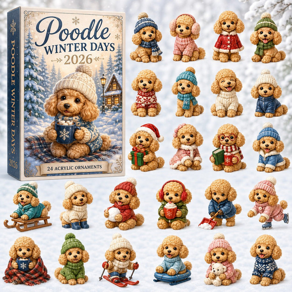 Poodle Winter Days advent calendar
