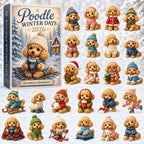 Poodle Winter Days advent calendar