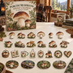 Porcini Mushroom Advent Calendar - 24 Acrylic Charms