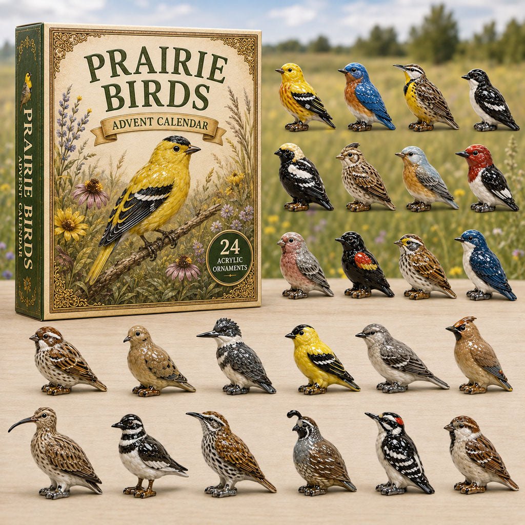 Prairie Birds advent calendar