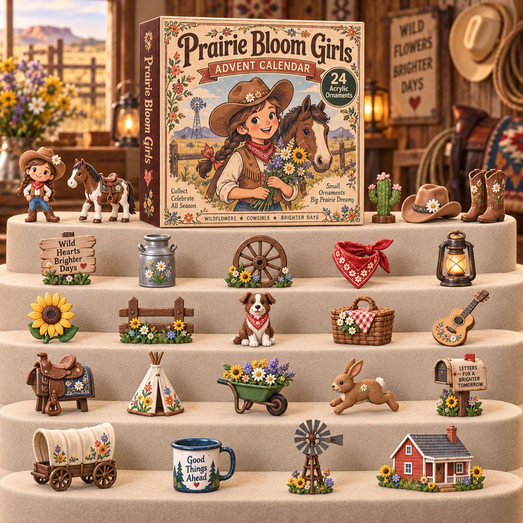 Prairie Bloom Girls advent calendar