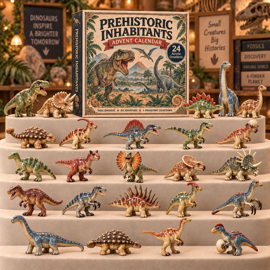 Prehistoric Inhabitants advent calendar