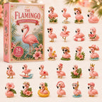 Pretty Flamingo advent calendar